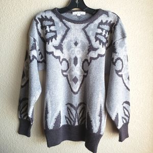 Malina Wong Metallic Sweater